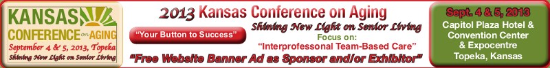 Kansas Conference on Aging - Test Advertisement